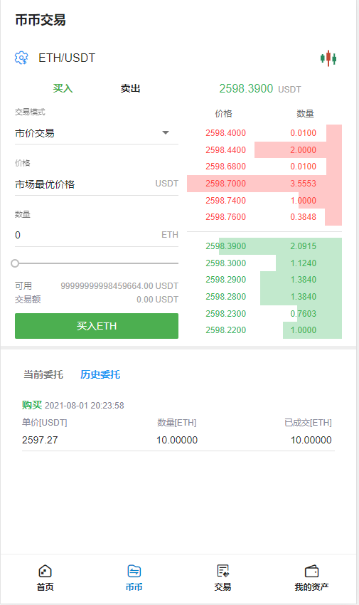 【区块链合约交易所源码】新币币交易所USDT秒合约杠杆C2C法币交易-蜜桃源碼